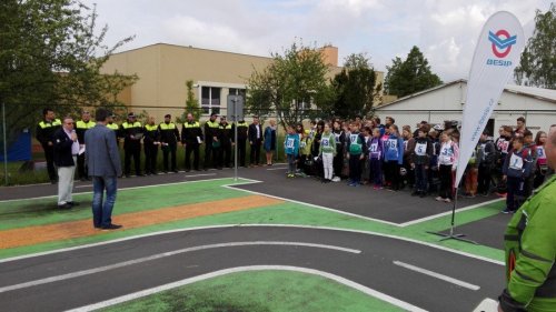 Naši žáci se účastnili dopravní soutěže