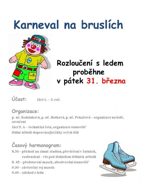 Karneval na bruslích