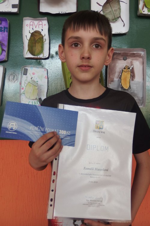 Úspěch v Matematické olympiádě