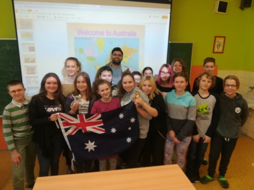 Studenti za Austrálie a Indonésie v naší třídě