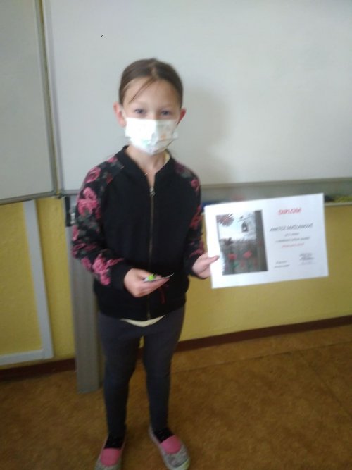Anetka Mašlanová - 2. místo v soutěži Velikonoční okno