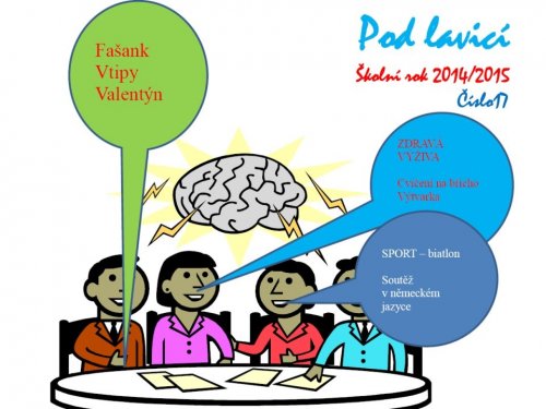 Školní časopis Pod lavicí 17